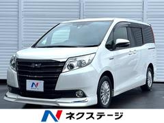 トヨタ　ノア　ハイブリッドＧ　禁煙車　純正ナビ　エアロ