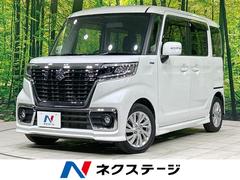 スズキ　スペーシアカスタム　ハイブリッドＧＳ　電動スライドドア　ＳＤナビ　シートヒーター