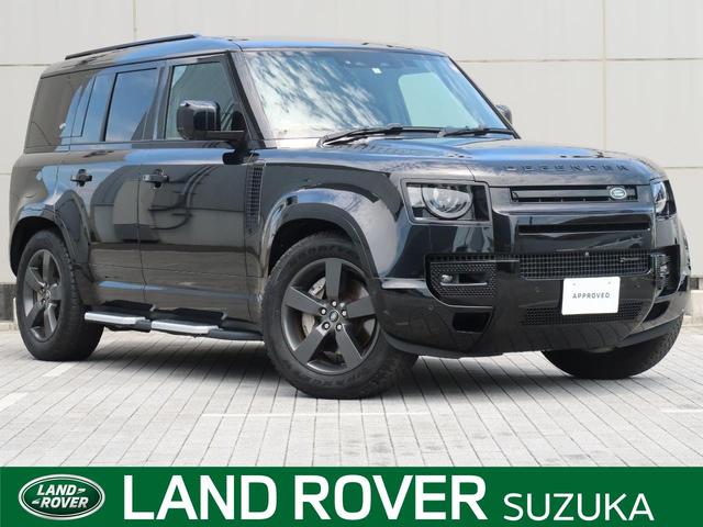 ディフェンダー(ランドローバー) １１０Ｘ−ダイナミックＨＳＥ　Ｄ３００　認定中古車　禁煙車　ディーゼル　１オーナー　スライディングパノラミックルーフ　シートヒーター＆シートクーラー　フィックスドサイドステップ　衝突軽減　レーンキープアシスト　オートハイビーム 中古車画像