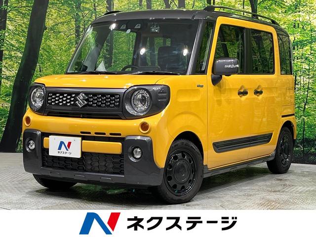 スペーシアギア(スズキ) ハイブリッドＸＺ　ターボ　４ＷＤ　純正８型ナビ　全周囲カメラ　セーフティサポート　アダプティブクルーズ 中古車画像