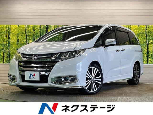 アブソルート　禁煙車　メーカーナビＴＶ　リアエンターテイメント　マルチビューカメラ　両側電動ドア　衝突被害軽減　純正ＯＰ１８インチＡＷ　ＬＥＤヘッド　半革シート　クルーズコントロール　ＥＴＣ　ＤＶＤ再生