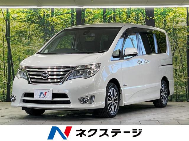 ハイウェイスターＳ－ＨＶアドバンスドセーフティパック　純正８型ナビ　両側電動スライドドア　全周囲カメラ　衝突軽減装置　禁煙車　スマートキー　ＬＥＤヘッドライト　ＥＴＣ　クルーズコントロール　オートライト　オートエアコン　純正１６インチアルミホイール