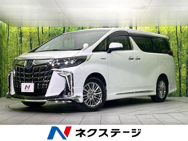 トヨタ アルファードハイブリッド ＳＲ　Ｃパッケージ　禁煙車　４ＷＤ