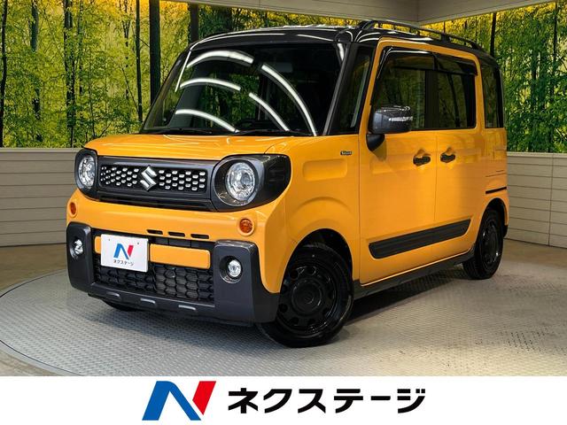ハイブリッドＸＺ　ターボ　両側電動スライド　ＳＤナビ　デュアルセンサーブレーキサポート　禁煙車　２トーンカラー　シートヒーター　コーナーセンサー　レーンキープ　スマートキー　ＬＥＤヘッド　ＥＴＣ　クルコン　オートライト