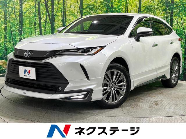ハリアーハイブリッド(トヨタ) Ｚ　レザーパッケージ　４ＷＤ　モデリスタフルエアロ　１２．３インチワイドナビ　全周囲カメラ　パワーバックドア 中古車画像