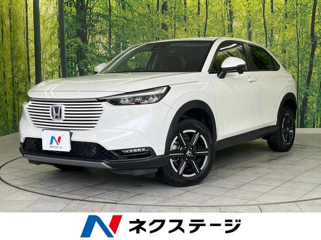 ヴェゼル(ホンダ) ｅ：ＨＥＶ　Ｘ　純正ナビ　バックカメラ　衝突被害軽減システム　Ｂｌｕｅｔｏｏｔｈ接続　レーダークルーズ　コーナーセンサー　スマートキー　ＬＥＤヘッド　ビルトインＥＴＣ　オートハイビーム　オートライト　オートエアコン 中古車画像