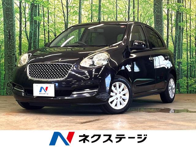 マーチ　三重県 禁煙車　電動格納ミラー　オートライト　本革巻きステアリング