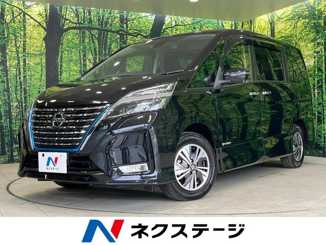 セレナ ｅ－パワー　ハイウェイスターＶ　禁煙車　純正９型ナビ　全周囲カメラ　後席モニター　両側電動ドア　衝突被害軽減　レーダークルーズ　ドラレコ　コーナーセンサー　スマートキー　ＬＥＤヘッド　ＥＴＣ　パークアシスト　オートライト（1枚目）