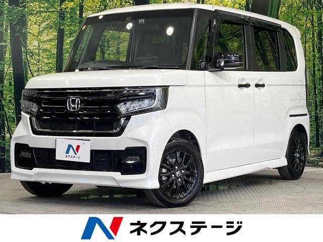 Ｎ－ＢＯＸカスタム　佐賀県 両側電動ドア　純正９インチＳＤナビ　バックカメラ　衝突被害軽減システム