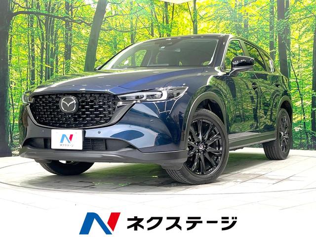 ＣＸ－５ ＸＤ　ブラックトーンエディション　１０．２型ナビ　全方位カメラ　ＢＯＳＥサウンド　衝突軽減装置　ワイヤレス充電　ブラックハーフレザーシート　パワーバックドア　シート＆ステアリングヒーター　純正１９インチアルミ　メモリー付パワーシート（1枚目）