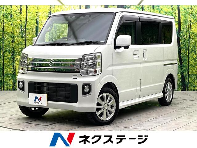 エブリイワゴン(スズキ) ＰＺターボ　ＳＤナビ　バックカメラ　シートヒーター　セーフティサポート　禁煙車　パワースライドドア　ＨＩＤヘッドライト　純正１４インチアルミホイール　スマートキー　ＥＴＣ　ドライブレコーダー　電動格納ミラー 中古車画像