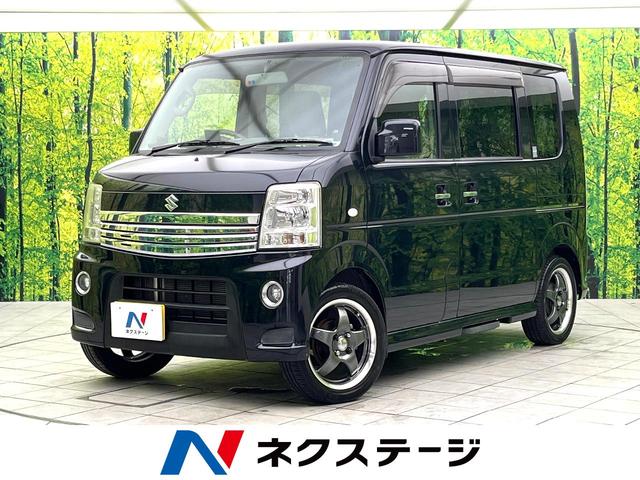 エブリイワゴン(スズキ) ＰＺターボスペシャル　ＳＤナビ　両側電動スライドドア　ＥＴＣ　オートエアコン　電動格納ミラー　ＨＩＤヘッドライト　禁煙車　１５インチアルミ　キーレス　ＢＬＵＥＴＯＯＴＨ 中古車画像