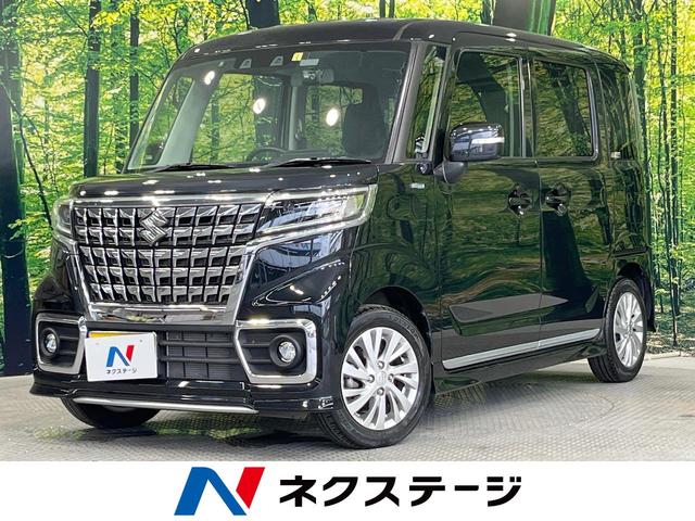 スペーシアカスタム　佐賀県 電動スライドドア　ＳＤナビ　ドラレコ　バックカメラ　ビルトインＥＴＣ