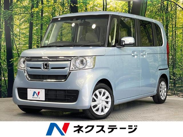 Ｎ－ＢＯＸ Ｇ・Ｌターボホンダセンシング　両側電動ドア　純正８インチＳＤナビ　バックカメラ　衝突被害軽減システム　禁煙車　ドラレコ　コーナーセンサー　ＬＥＤヘッド　ビルトインＥＴＣ　クルコン　車線逸脱警報　オートライト　オートエアコン（1枚目）