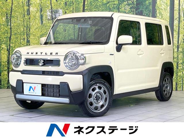 ハスラー ハイブリッドＧ　禁煙車　８型ＳＤナビ　衝突被害軽減システム　ドライブレコーダー　コーナーセンサー　スマートキー　オートライト　オートエアコン　Ｂｌｕｅｔｏｏｔｈ　ＣＤ　ＤＶＤ再生　フルセグ（1枚目）