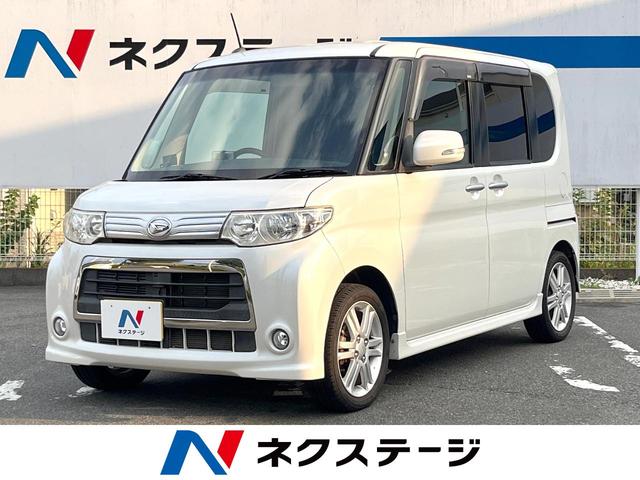 タントカスタム（ダイハツ）カスタムＲＳ　電動スライドドア　ＳＤナビ　禁煙車　スマートキー　ＨＩＤヘッド　オートエアコン　純正１５インチアルミ　Ｂｌｕｅｔｏｏｔｈ　ＣＤ　ＤＶＤ再生　フルセグ 中古車画像