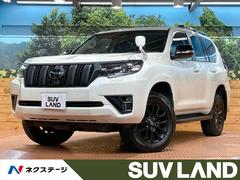 ランドクルーザープラド TX Lパッケージ マットブラックエディション 禁煙車 サンルーフ 9型BIG-X 後席モニター レーダークルーズ バックカメラ シートエアコン シートヒーター クリアランスソナー LEDヘッド ルーフレール フルセグ ETC 純正18インチAW 中古車画像