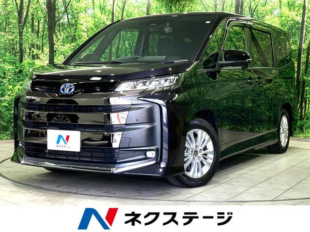 ノア ハイブリッドＳ－Ｇ　純正１０．５型ＤＡ　両側電動ドア　後席モニター　バックカメラ　寒冷地仕様　衝突被害軽減システム　１００Ｖ電源　レーダークルーズ　禁煙車　コーナーセンサー　スマートキー　ＬＥＤヘッド　ＥＴＣ２．０（1枚目）