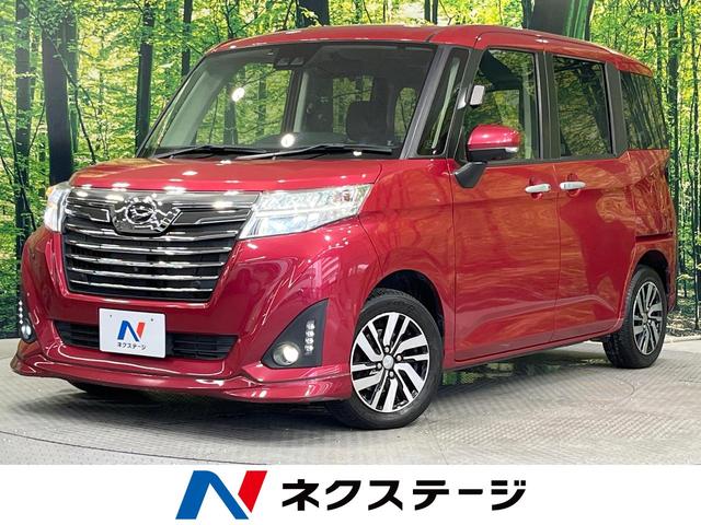 トール カスタムＧ　リミテッド　ＳＡＩＩＩ　両側電動ドア　９型ＳＤナビ　１０型後席モニター　全周囲カメラ　衝突被害軽減システム　禁煙車　ドラレコ　スマートキー　ＬＥＤヘッド　ビルトインＥＴＣ　クルコン　オートハイビーム　オートライト（1枚目）