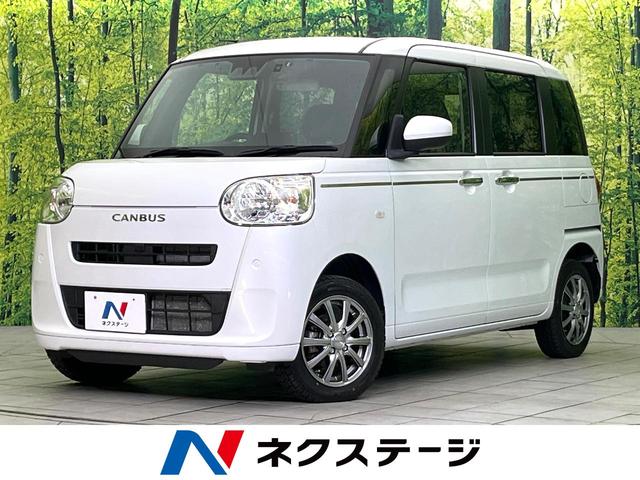ムーヴキャンバス　新潟県 ４ＷＤ　禁煙車　ＳＤナビ　Ｂｌｕｅｔｏｏｔｈ再生　バックカメラ