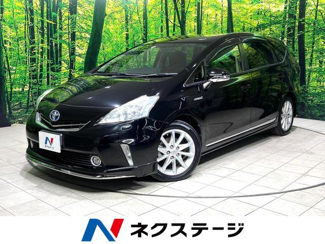 プリウスα　愛知県 モデリスタエアロ　禁煙車　純正ナビ　バックカメラ　ドライブレコーダー