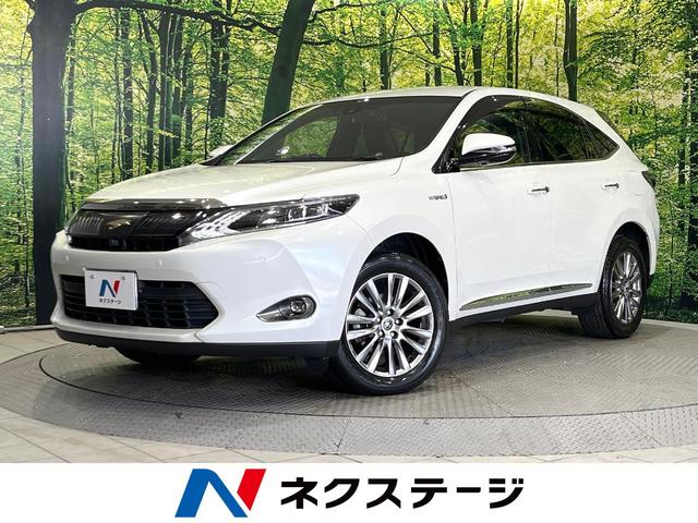 ハリアーハイブリッド プレミアム　アドバンスドパッケージ　４ＷＤ　純正８型ＳＤナビ　全周囲カメラ　ＪＢＬサウンド　プリクラッシュセーフティ　レーダークルーズ　電動リアゲート　ハーフレザーシート　パワーシート　コーナーセンサー　スマートキー　ＬＥＤヘッド（1枚目）