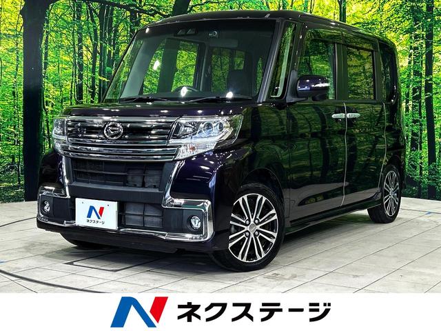 タント　静岡県 両側電動ドア　純正ＳＤナビ　バックカメラ　衝突被害軽減システム　禁煙車