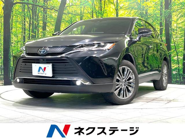ハリアー Ｚ　レザーパッケージ　現行　純正１２．３インチナビ　全周囲カメラ　ＪＢＬサウンド　衝突被害軽減システム　レーダークルーズ　禁煙車　快適温熱シート　電動リアゲート　レザーシート　パワーシート　ドラレコ　コーナーセンサー（1枚目）