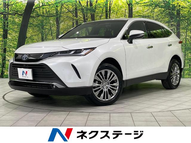 ハリアーハイブリッド Ｚ　レザーパッケージ　４ＷＤ　全周囲カメラ　ＪＢＬサウンド　寒冷地仕様　衝突被害軽減システム　１００Ｖ電源　レーダークルーズ　禁煙車　電動リアゲート　レザーシート　前席シートエアコン　ドラレコ　コーナーセンサー（1枚目）