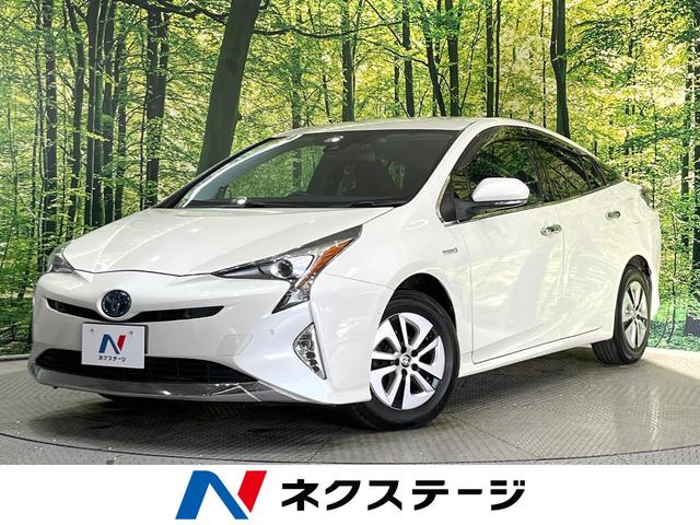 プリウス Ａ　４ＷＤ　ＳＤナビ　バックカメラ　寒冷地仕様　プリクラッシュセーフティ　レーダークルーズ　ドラレコ　コーナーセンサー　スマートキー　ＬＥＤヘッド　ビルトインＥＴＣ　オートハイビーム　パークアシスト（1枚目）