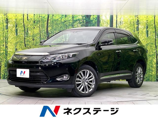 ハリアー プレミアム　アドバンスドパッケージ　禁煙車　ＪＢＬサウンド　純正ナビ　全周囲カメラ　Ｂｌｕｅｔｏｏｔｈ／ＣＤ／ＤＶＤ再生　衝突軽減装置　レーダークルーズ　コーナーセンサー　ハーフレザーシート　パワーシート　電動リヤゲート　ＬＥＤヘッド（1枚目）