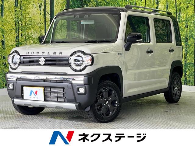 ハスラー タフワイルド　９インチナビ　バックカメラ　衝突被害軽減システム　レーダークルーズ　禁煙車　コーナーセンサー　スマートキー　ＬＥＤヘッド　ルーフレール　オートハイビーム　車線逸脱警報　オートライト　オートエアコン（1枚目）