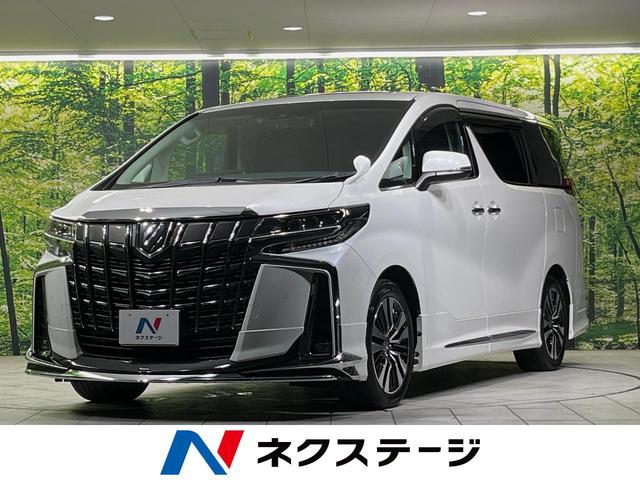 アルファード　岡山県 モデリスタエアロ　サンルーフ　純正９型ディスプレイオーディオ