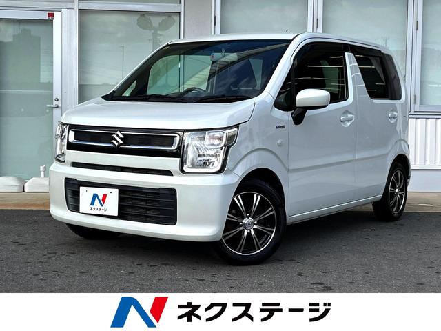 ワゴンＲ ハイブリッドＦＸ　禁煙車　ＳＤナビ　ＥＴＣ　フルセグ　シートヒーター　オートエアコン　ＣＤ　アイドリングストップ（1枚目）