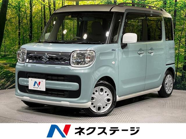 スペーシア　愛知県 両側電動スライドドア　純正ＳＤナビ　バックカメラ　衝突被害軽減システム