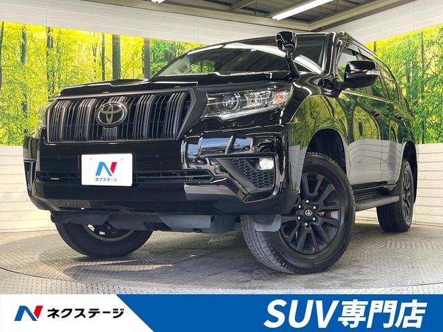 ランドクルーザープラド　群馬県 ７人乗り　ムーンルーフ　トヨタセーフティセンス　アルパイン制９型ナビ