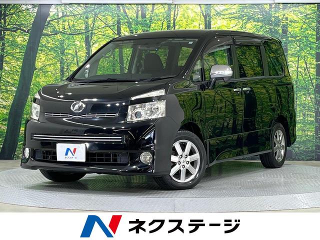 ヴォクシー ＺＳ　煌　禁煙車　両側電動スライドドア　クリアランスソナー　ＨＩＤヘッド　スマートキー　オートライト　ＥＴＣ　オートエアコン（1枚目）