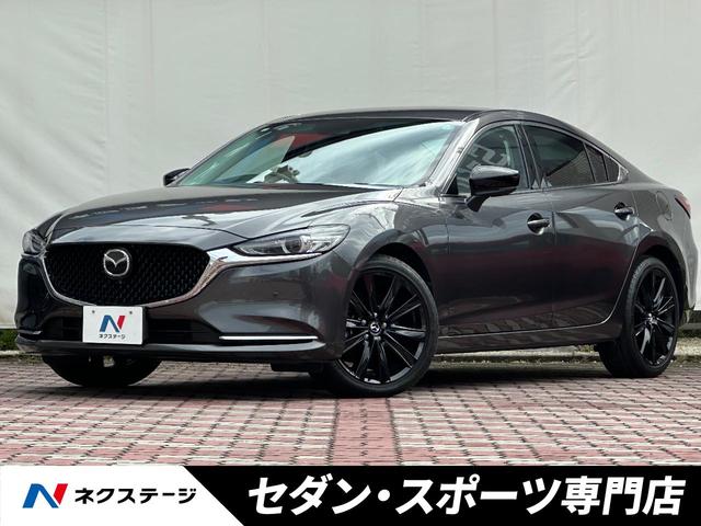 ＭＡＺＤＡ６セダン ２５Ｔ　ブラックトーンエディション　特別仕様　ガソリンターボ　ＢＯＳＥサウンド　禁煙車　赤革　シートヒーター　ブラックメッシュグリル　純正１９インチブラックメタリックＡＷ　マツダコネクトナビ　３６０度ビュー　ＡｐｐｌｅＣａｒＰｌａｙ（1枚目）