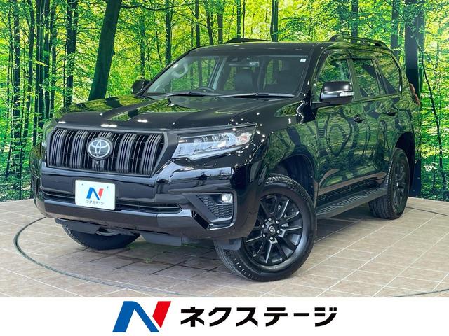 ランドクルーザープラド ＴＸ　Ｌパッケージ　マットブラックエディション　１年保証付　４ＷＤ　サンルーフ　全周囲カメラ　純正ナビ　衝突被害軽減システム　レーダークルーズ　禁煙車　レザーシート　前席シートエアコン　ドラレコ　コーナーセンサー　スマートキー　ＬＥＤヘッド　ＥＴＣ（1枚目）