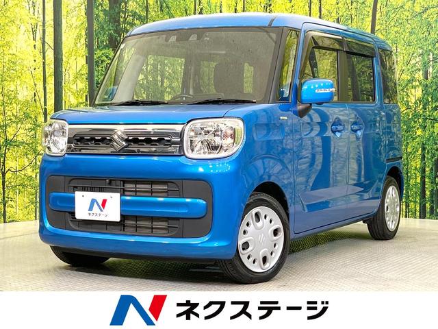 スペーシア　愛知県 純正ナビ　両側電動ドア　全周囲カメラ　衝突被害軽減システム　スマートキー