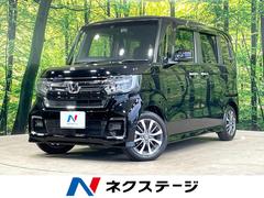 N-BOXカスタム L 禁煙車 電動スライドドア ホンダセンシング 純正ナビ アダプティブクルーズ バックカメラ ETC Bluetooth フルセグ スマートキー シートヒーター LEDヘッドライト LEDフォグライト 中古車画像