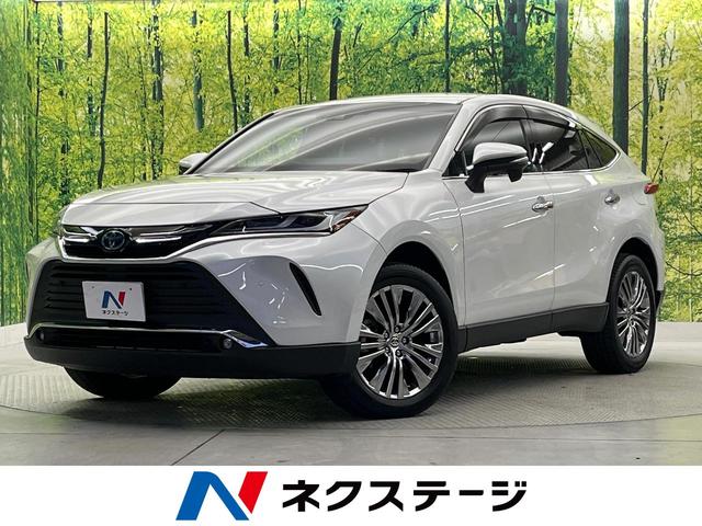 ハリアーハイブリッド Ｚ　レザーパッケージ　純正１２．３型ディスプレイオーディオ　禁煙車　バックカメラ　ＪＢＬサウンド　セーフティセンス　レーダークルーズ　黒革　シートベンチレーション　デジタルインナーミラー　パワーバックドア　フルセグ（1枚目）