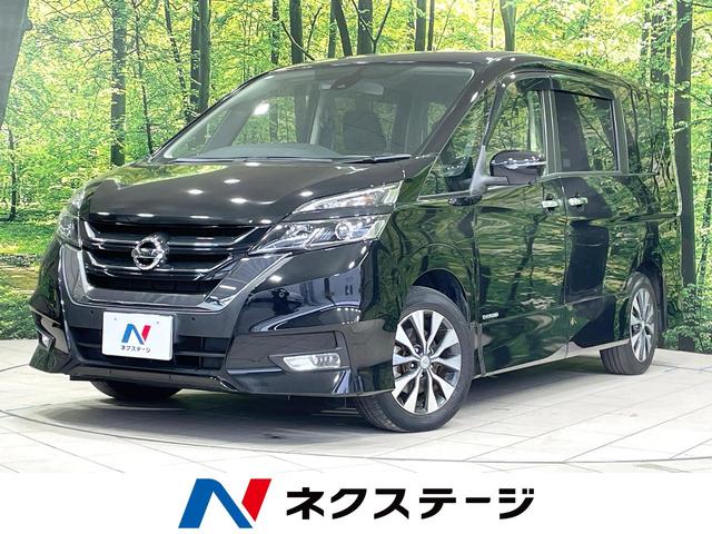 セレナ ハイウェイスター　ＶセレクションＩＩ　禁煙車　純正９型ナビ　全周囲カメラ　後席モニター　両側電動ドア　衝突軽減　ドラレコ　コーナーセンサー　スマートキー　ＬＥＤヘッド　ビルトインＥＴＣ　Ｂｌｕｅｔｏｏｔｈ　フルセグ　クルコン　オートライト（1枚目）