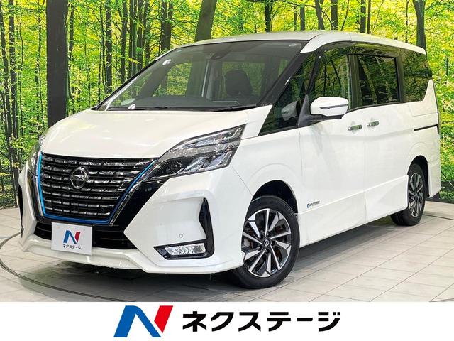 セレナ ｅ－パワー　ハイウェイスターＶ　両側電動ドア　純正１０型ナビ　後席モニター　全周囲カメラ　衝突被害軽減システム　プロパイロット　禁煙車　ドラレコ　コーナーセンサー　スマートキー　ＬＥＤヘッド　ビルトインＥＴＣ　パークアシスト（1枚目）