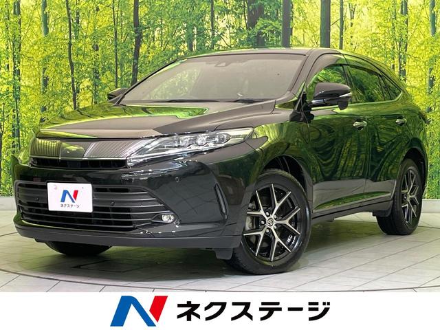 ハリアー プレミアム　スタイルノアール　純正ナビ　バックカメラ　衝突軽減　レーダークルーズ　電動リアゲート　パワーシート　コーナーセンサー　スマートキー　ＬＥＤヘッド　ＬＥＤフロントフォグ　ＥＴＣ　オートハイビーム　純正１８インチＡＷ（1枚目）