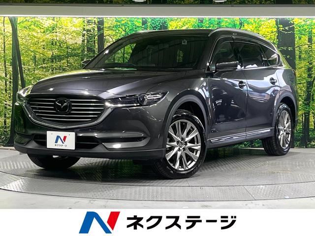 ＣＸ－８ ＸＤ　Ｌパッケージ　禁煙車　フリップダウンモニター　衝突軽減装置　ブラインドスポットモニタリング　レーダークルーズ　マツダコネクトナビ　バックカメラ　パワーバックドア　パワーシート　シートヒーター　ステアリングヒーター（1枚目）