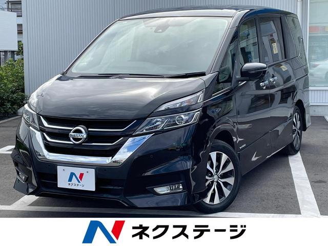 セレナ ハイウェイスター　両側電動スライド　純正９型ナビ　全周囲カメラ　バックカメラ　エマージェンシーブレーキ　ドラレコ　コーナーセンサー　スマートキー　ＬＥＤヘッド　ＥＴＣ　クルコン　オートマチックハイビーム　車線逸脱警報（1枚目）