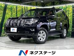 ランドクルーザープラド TX 本州仕入れ 7人乗り 後期型 サンルーフ BIG-X9インチナビ バックカメラ セーフティセンス コーナーセンサー ブラックルーフレール レーダークルーズ ドラレコ LEDヘッド ETC 中古車画像