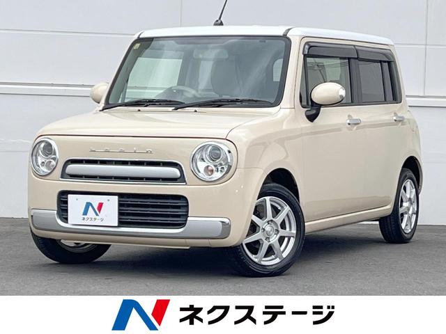 アルトラパンショコラ 茨城県 禁煙車 スマートキー HIDヘッド 合皮シート 革巻きステアリング