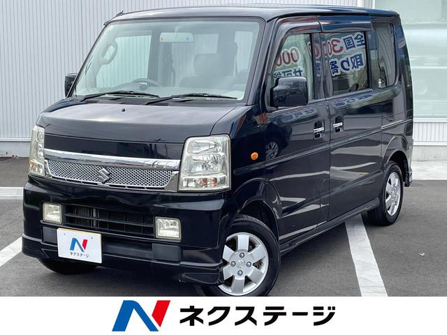 エブリイワゴン(スズキ) PZターボ 電動スライドドア 禁煙車 HIDヘッド オートエアコン 純正13インチAW CD再生 中古車画像